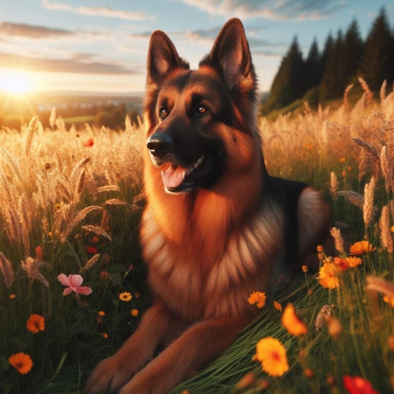 German Shepherd Diet in Summer