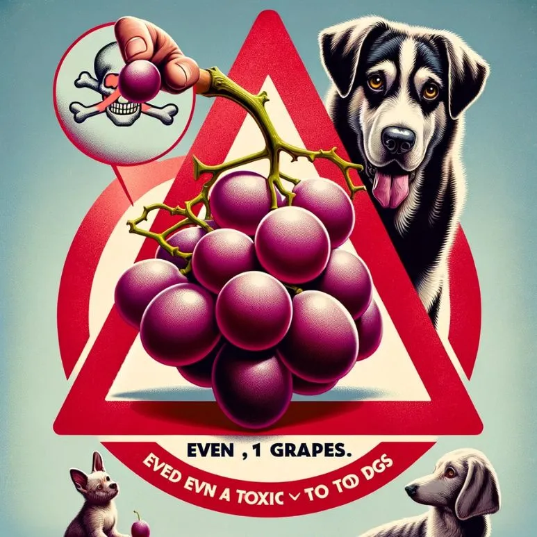 single grape kill a dog