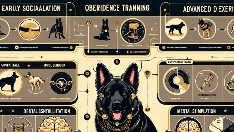 Black German Shepherd Training and Exercise Needs